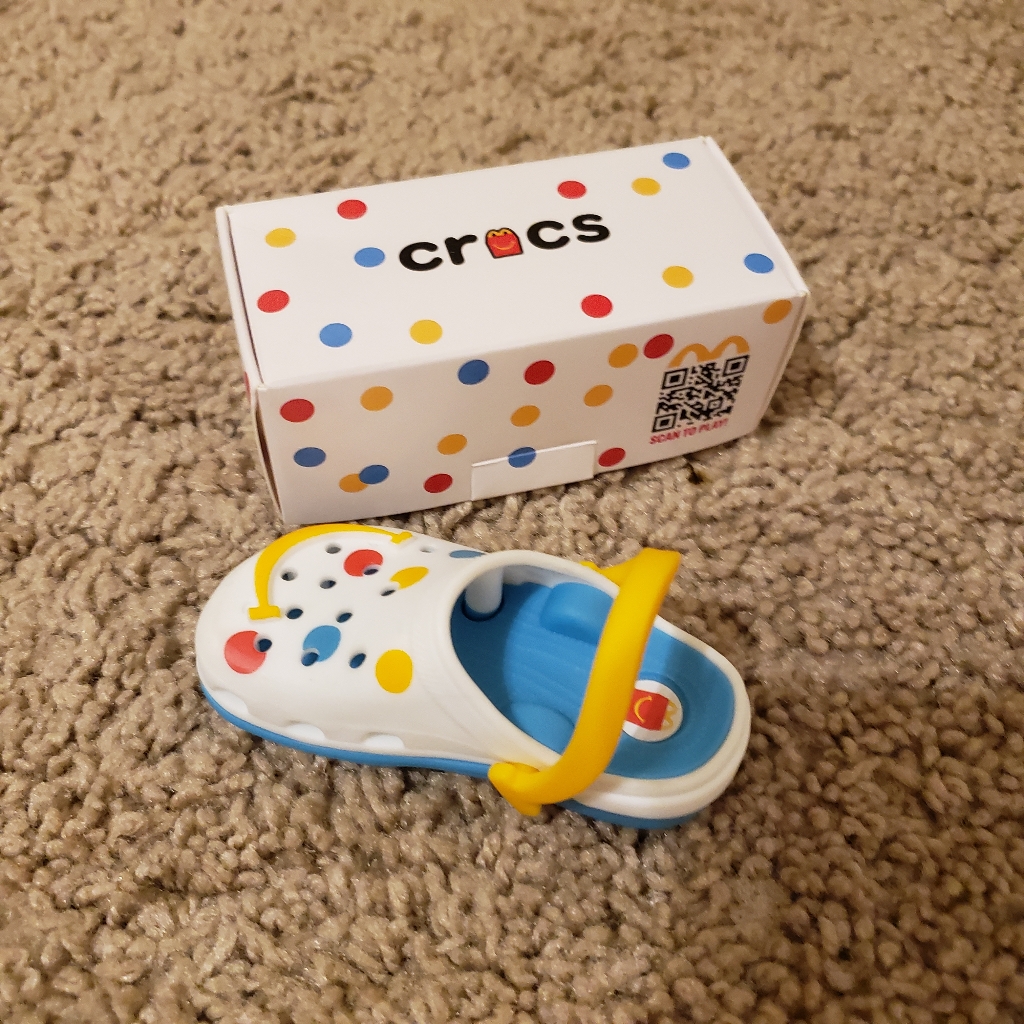 Mcdonalds Crocs Collectors Keychain